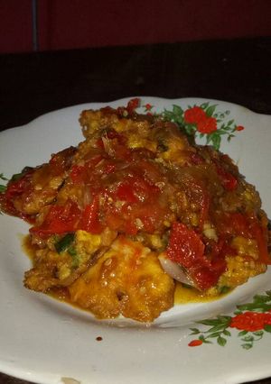 Foto resep Tahu telur balado