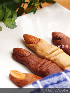 巫婆手指餅乾 的食譜成品照片
