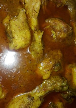 A picture of Chicken Korma.