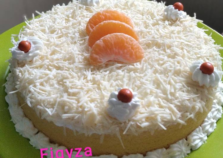 Cara Gampang Membuat Moskovich Orange Cheese Cake, Bisa Manjain Lidah