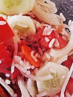 Una foto de Ensalada de verano🌞(Súper fácil)