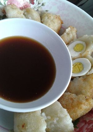 Foto resep Pempek dos nasi gurih