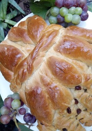 A picture of Flower bread.