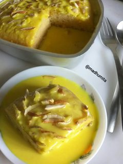 গোল্ডেন মিল্ক মালাই কেক(Golden Milk Malai Cake Recipe in Bengali) রেসিপির প্রধান ছবি
