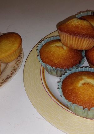 Una foto de Cupcakes de Vainilla y Limón