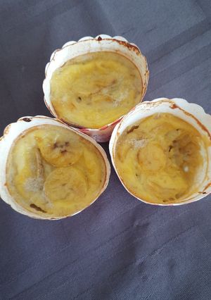 Foto resep Banana egg puding