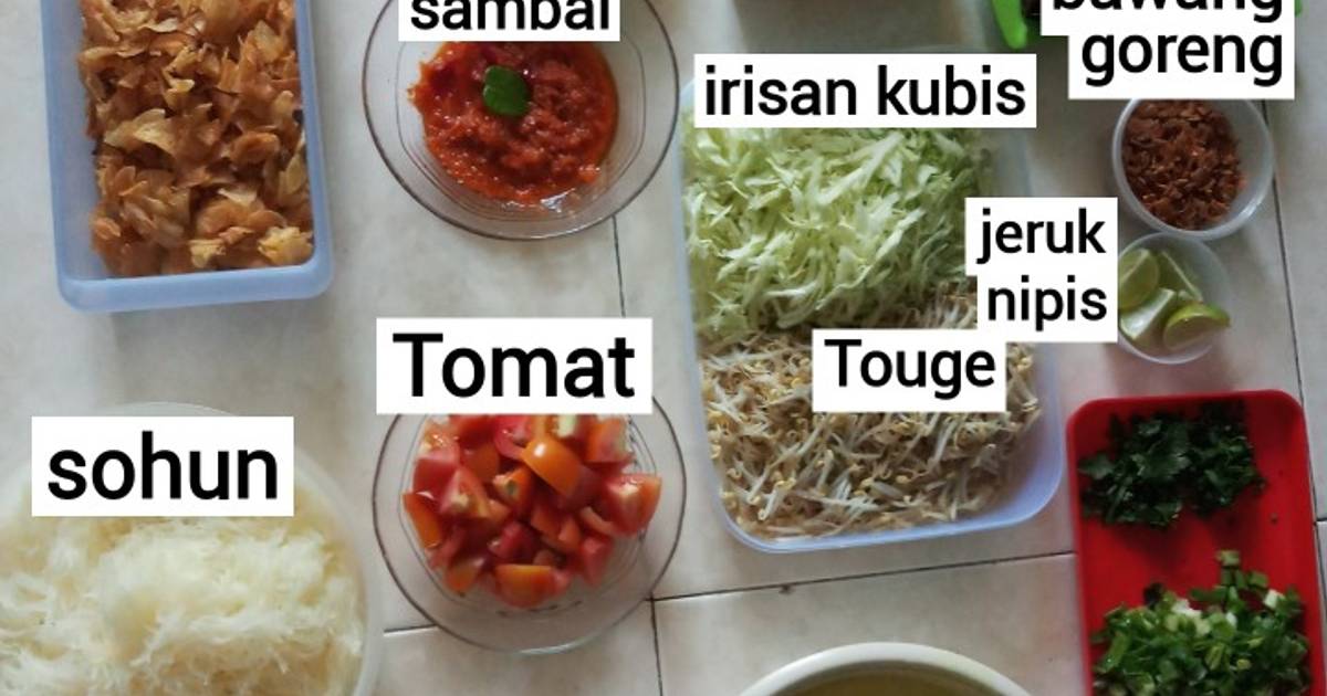 1 367 resep  soto  ayam  santan  enak dan sederhana ala 