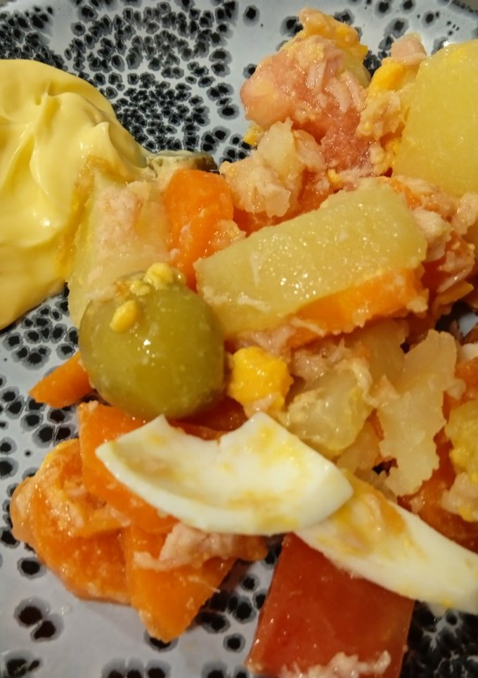 Una foto de Ensaladilla rusa de invierno