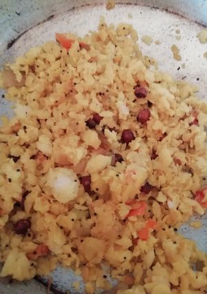 A picture of Poha.