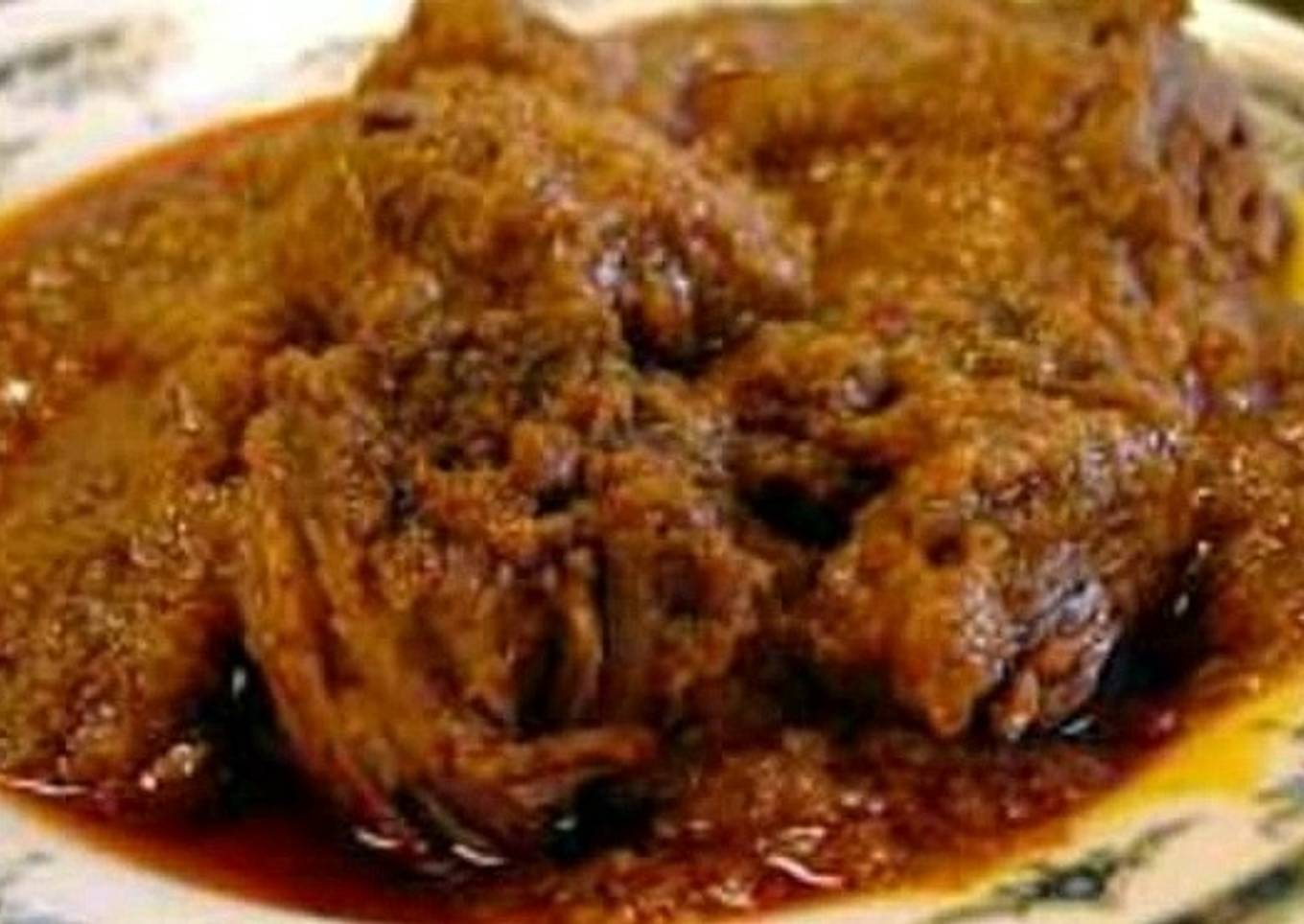 Rendang sapi