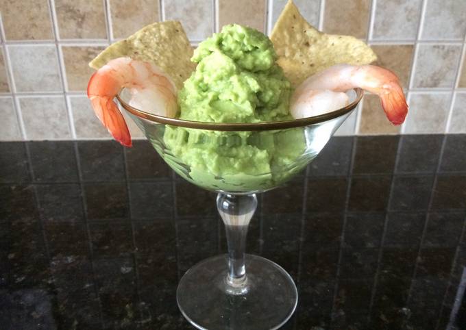 Shrimp and Avocado Dip Cocktail