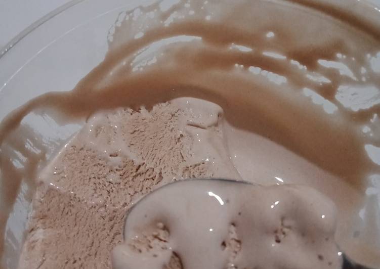 Cara Gampang Menyiapkan Ice cream beng beng yang Lezat Sekali