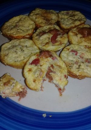 A picture of Crustless Sausage Quiche.