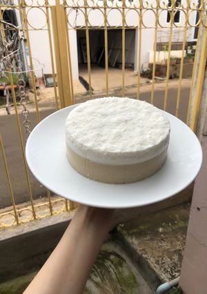 Hình của món Bánh mousse cà phê dừa.