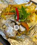 Cá Bàn Sa Nướng Sả Nghệ