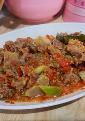 Foto resep Daging Sapi Balado
