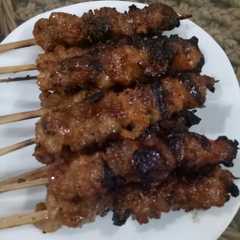 รูปของ Sate babi manis