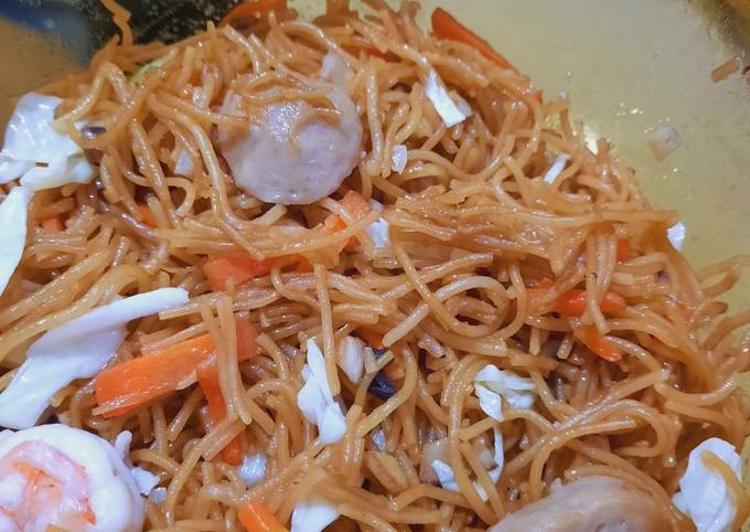 Cara Bikin Bihun Goreng Enak Terbaru