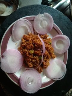 सोया कीमा मटर की सब्जी (Soya Keema matar Ki Sabji recipe in Hindi) रेसिपी मुख्य फोटो
