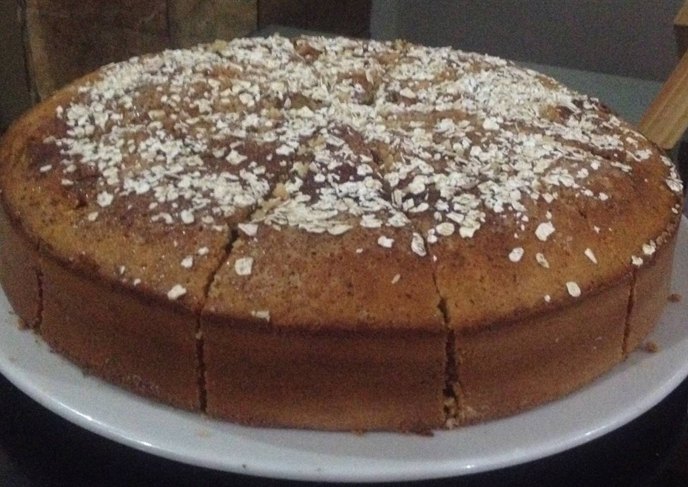 Bizcocho de Avena, Canela y Miel