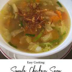 รูปของ Easy Cooking: Simple Chicken Soup