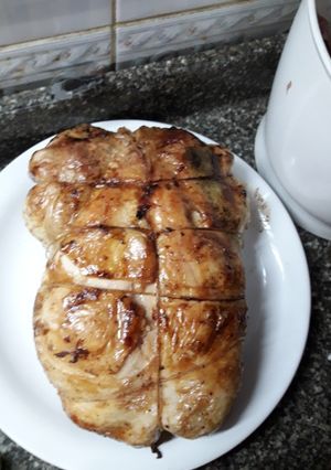 Una foto de Pollo relleno