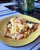 Huevos con costra de queso 👌🏻