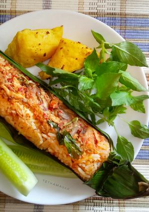 Foto resep Nasi Bakar