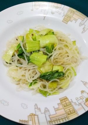 Foto resep Bihun kaca pokcoy