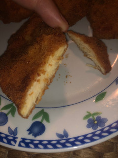 Una foto de Pechuga empanada fácil