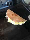 Gyro feta omelette tortilla