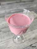 Smoothie fraise basilic