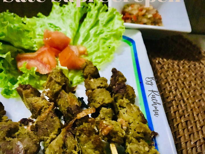 Resep Sate Sapi Bumbu Serepeh Anti Gagal