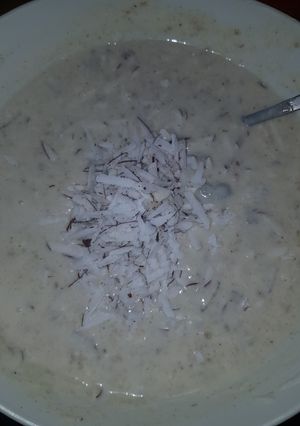 A picture of Coconut fura.
