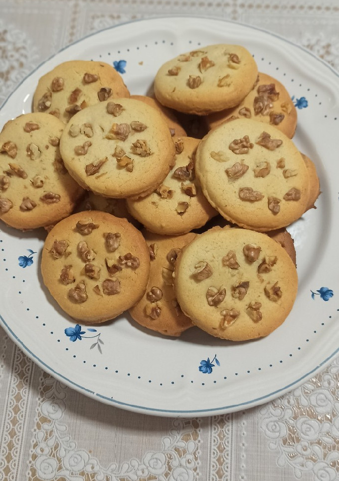 Una foto de 🍪Galletas con nueces
