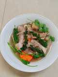 Bao tử nấu tiêu xanh