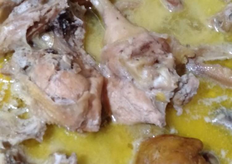 Bumbu Menyiapkan Ayam bumbu ingkung yang Lezat
