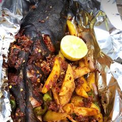 A picture of Grilled fish.