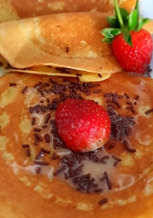 Foto resep Pancake teflon no mixer no pengembang