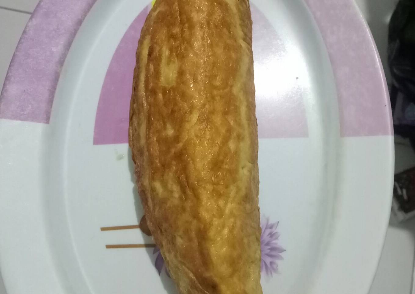 Telur dadar bebek gendut