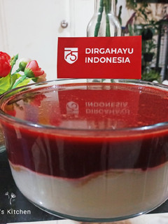 Foto resep Puding Susu Red Velvet