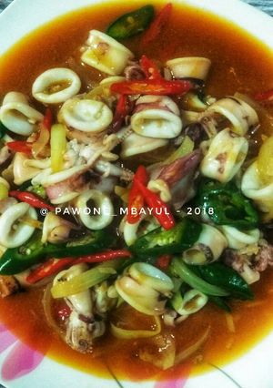 Foto resep Cumi Saus Tiram Pedas