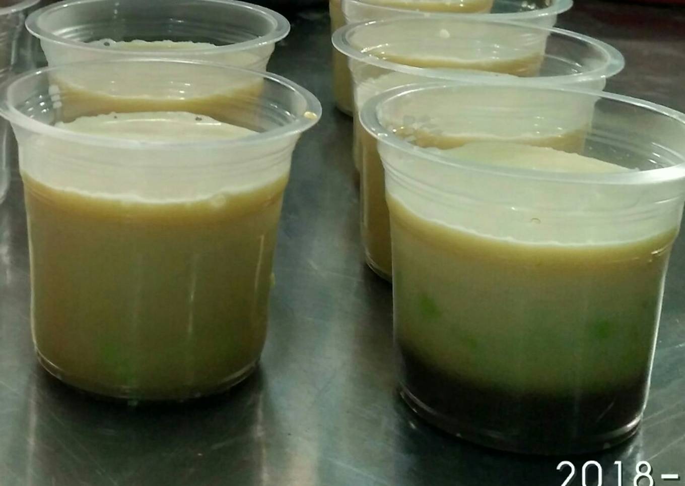 Cendol susu UHT segar