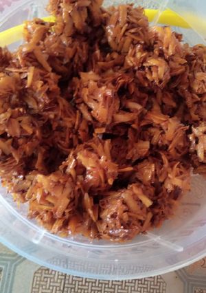 A picture of Sweet coconut chips.