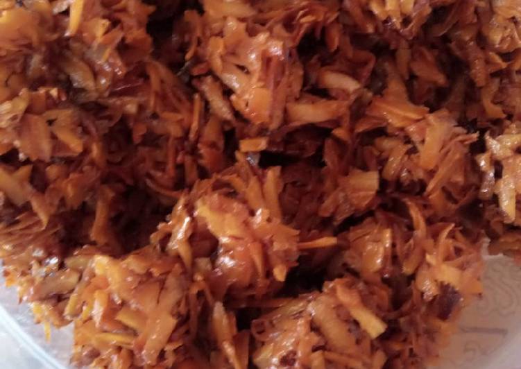 Recipe of Sweet coconut chips