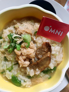 OMNI新鮪魚の牛肝菌莧菜粥 的食譜成品照片