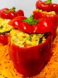 AJÍES MORRONES RELLENOS 🫑🧅🥕🌽🫑
