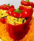AJÍES MORRONES RELLENOS 🫑🧅🥕🌽🫑