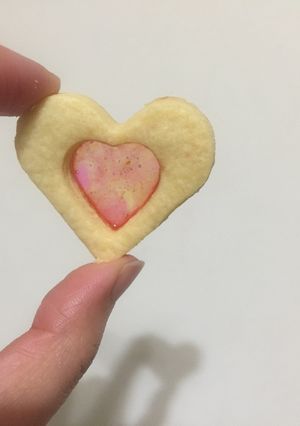 玻璃心餅乾 的食譜成品照片