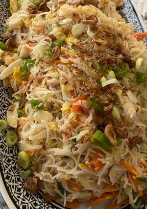 Foto resep Bihun Goreng (mie ulang tahun Medan)